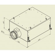 Приточная установка GENERAL CLIMATE GA 160 AUTO 1400110KMOR0N3